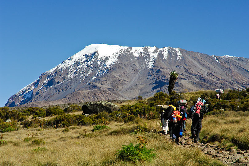 Traditionally the Chagga did not climb high&lt;p&gt; on Kilimanjaro, with tourism increasing Chagga porters &lt;p&gt;are hired to carry equipment to the Roof of Africa.