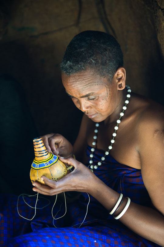 	Woman of the Datoga tribe, Lake Eyasi, Tanzania