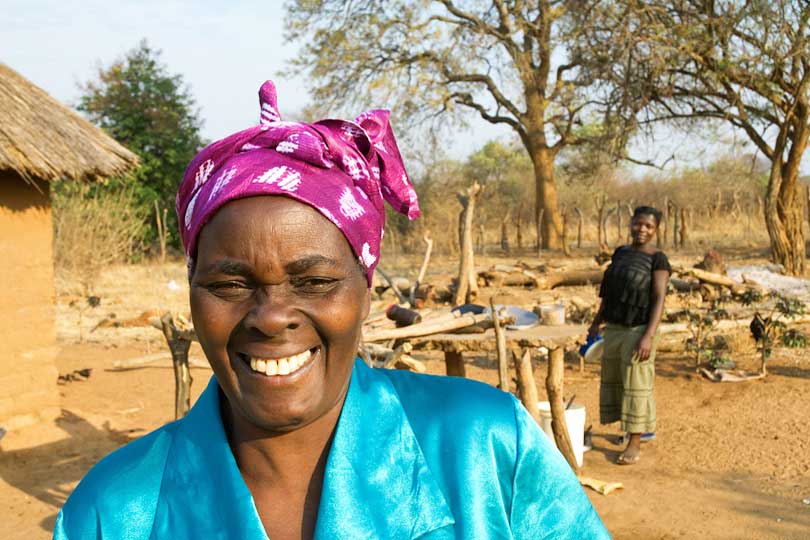 Zambian woman who is running a successful &lt;p&gt;smallholder dairy farm, Magoye, Zambia
